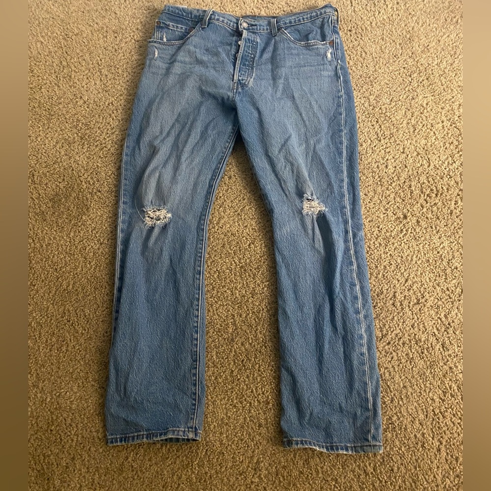 501 Levi straight jeans
